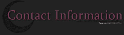 Contact Information